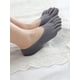 thumbnail image 5 of Muyoka Calcetines de cinco dedos para mujer, calcetines con punta dividida, calcetines ultrafinos de verano de Color sólido con cinco dedos, calcetines invisibles antihinchazón Muyoka Hogar, 5 of 7