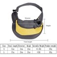thumbnail image 3 of Bolsa de transporte (L) para gato/perro bolso de hombro para perro y gato perro cachorro gato mascota bandolera bolsa portador, 3 of 5