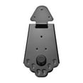 thumbnail image 1 of 6 String Guitar Metal Tailpiece with Screws for Jazz Electric Guitar Musical Instrument Parts Black, 1 of 6