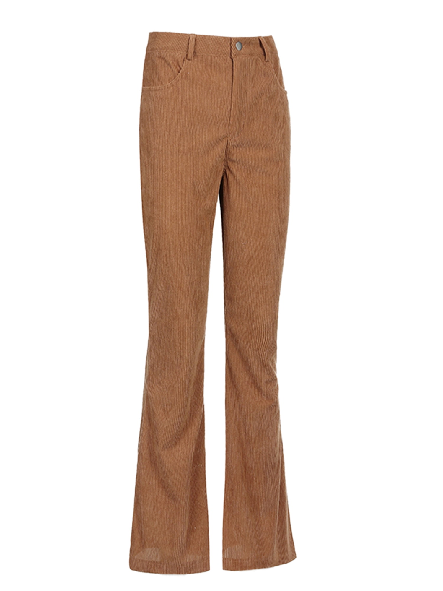 Douhoow ladies flared pants high waist 