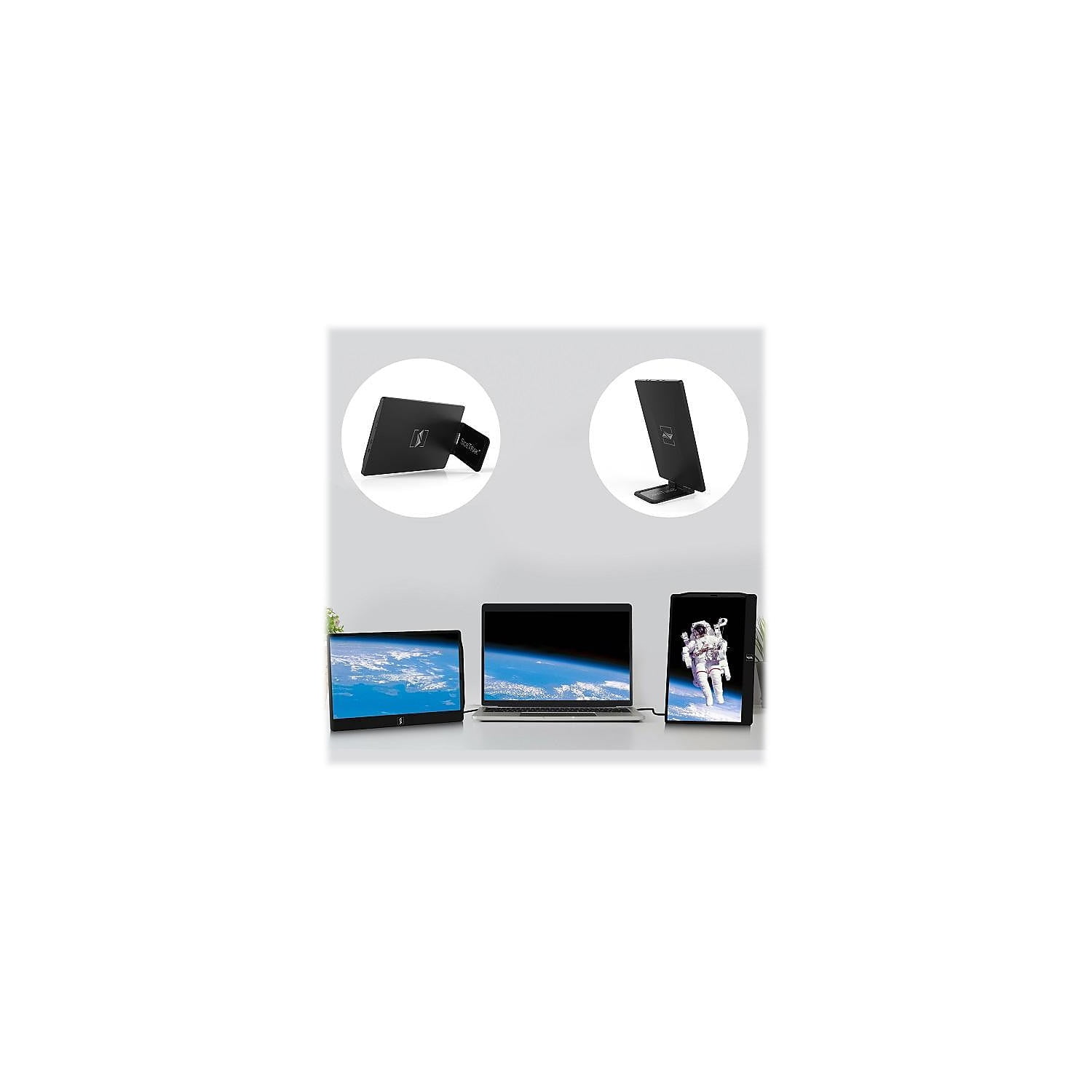 SideTrak Swivel 12.5 Attachable Portable Monitor Black Black STTL12BL -  Best Buy