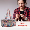 thumbnail image 4 of Wool Yarn Storage Tote Bag Oxford Cloth Sewing Tool Thread Holder Organizer, 4 of 9