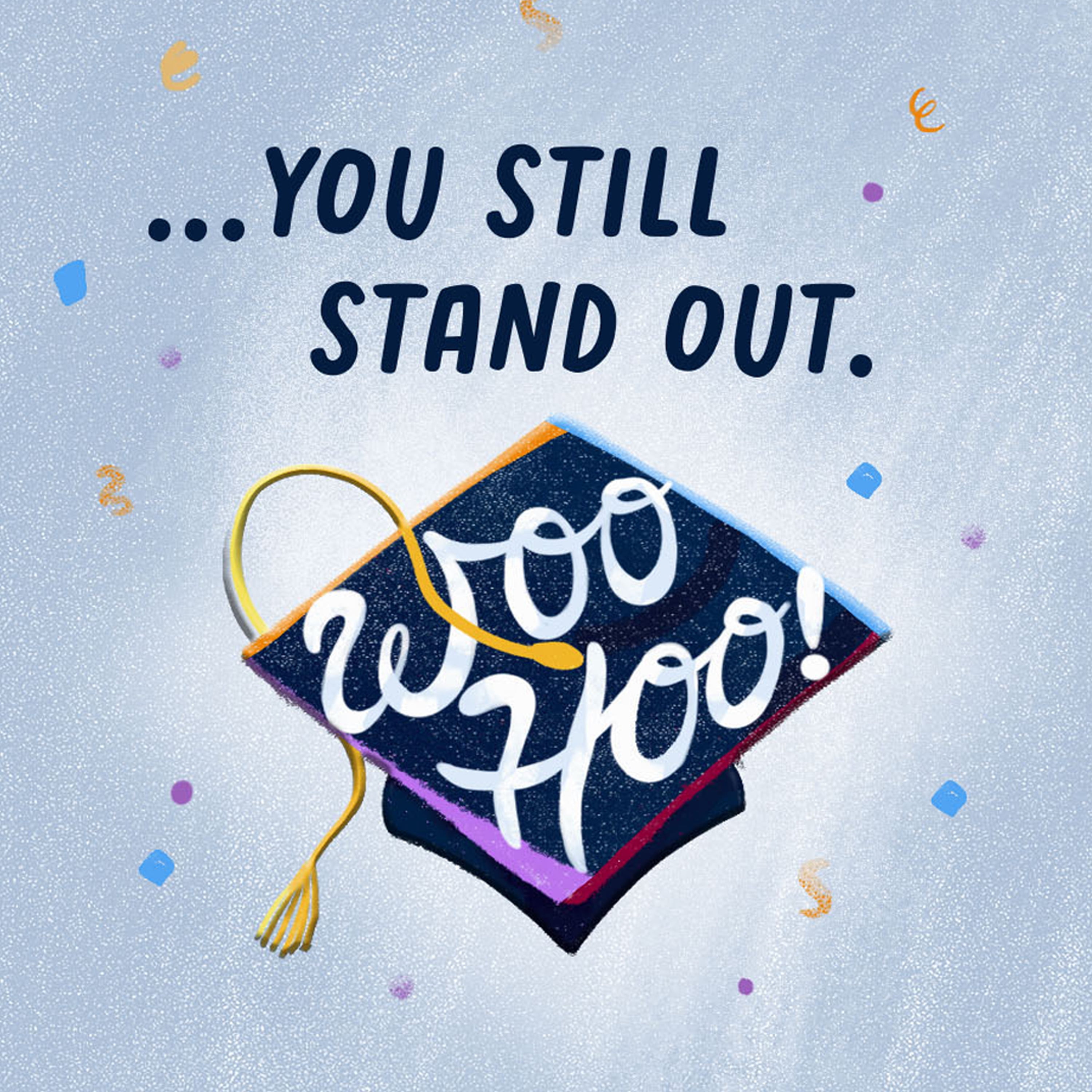Hallmark Money Holder Graduation Card (You Stand Out)
