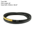 thumbnail image 2 of Unique Bargains B85 V-Belts 85' Pitch Length, B-Section Rubber Drive Belts 2pcs, 2 of 3