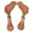 Light Tan, variant on Bar H Equine Leather Spurs Straps for Adults - Western Womens Spur Straps for Horse Riding, Barrel Racing, Show, and Rodeo