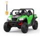 thumbnail image 1 of QinaQin Camión de volteo eléctrico infantil de 24V para 2 pasajeros, tracción 4WD, control remoto, caja basculante eléctrica, pala, luces LED y música, hasta 5 MPH, 1 of 8