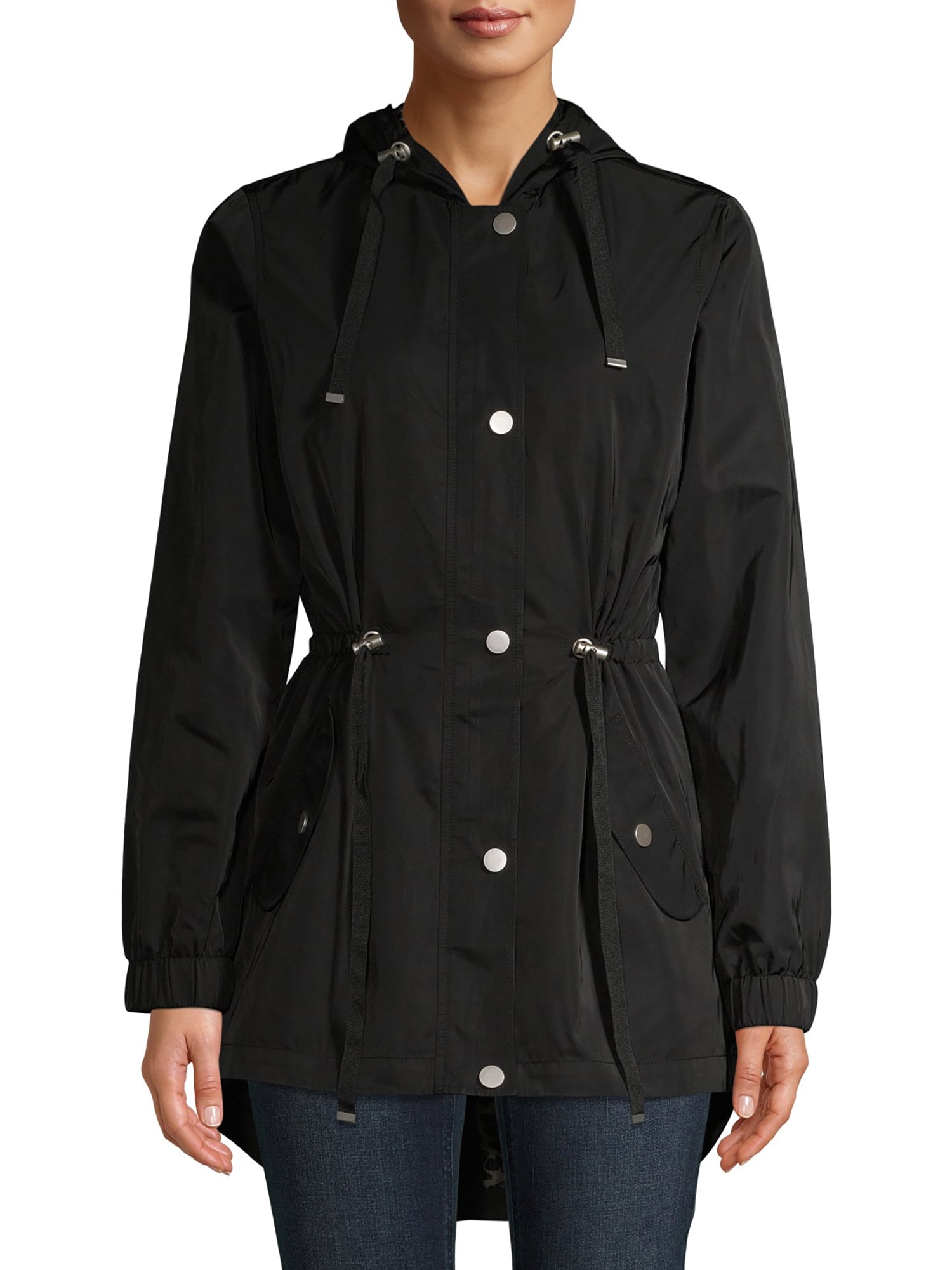 TIME AND TRU WOMEN'S LIGHTWEIGHT ANORAK JACKET