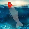 thumbnail image 5 of 9cm17g Fishing Lure 3D Fisheye Sharp Hook Increased Fish Rate Durable Simulation Design Colorful Jointed Realistic Multi Sections Soft Bait Fishing Lure, 5 of 7