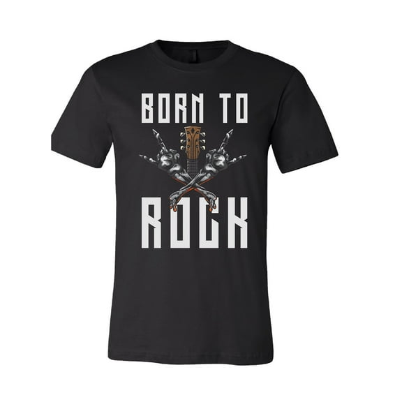 Born to Rock Guitar T-Shirt