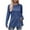 Blue, variant on Scyoekwg Womens Tunic Tops Crew Neck Button Side Split Tunic Sweatshirt Trendy Dressy Casual Blouses Fall Tops Solid Color Loose Long Sleeve T Shirts Women Blouses Pullover (Dark Gray,L)