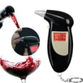 thumbnail image 1 of Alcoholímetro Llavero Digital Alcohol Tester Detector Analizador de aliento Alerta audible Portátil con pantalla LCD y boquilla de repuesto, 1 of 5