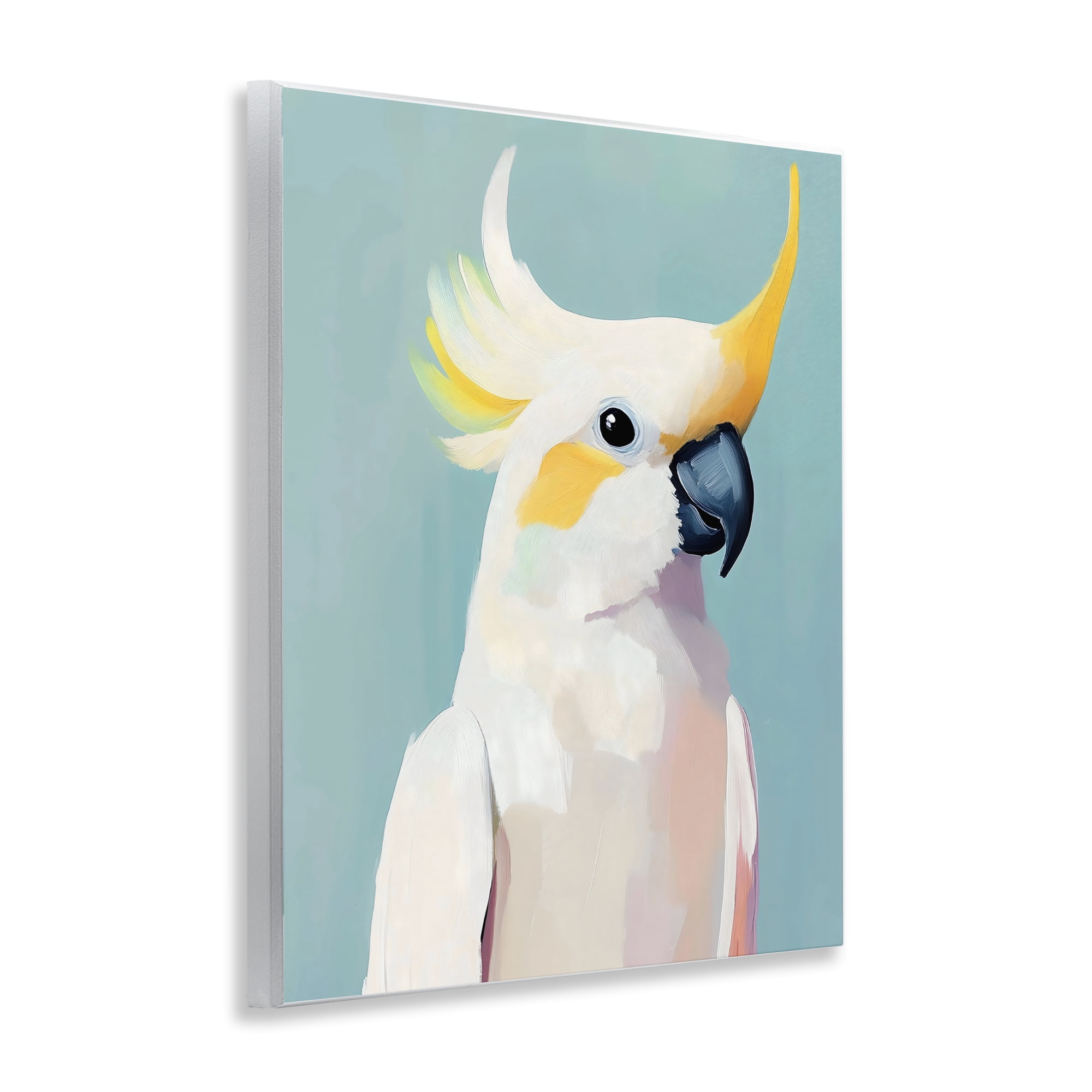 Stupell Industries Yellow Crested Cockatoo Wall Plaque Art, design by The Prints Vibe