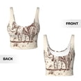 thumbnail image 5 of Lsque Cowboys Riding Horses Printed Women'S Sports Bra, Compression, Moisture Wicking, High-Impact Sports Bra For Women,Supportive sports bra-X-Large, 5 of 9