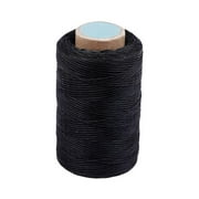 Waxed Thread For Leather 50m 0.8mm Black Off White Red Green Pink