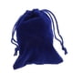 thumbnail image 3 of Bolsa de joyería Macarena 20 piezas Terciopelo 5 colores Sólidos Azul real, 3 of 8
