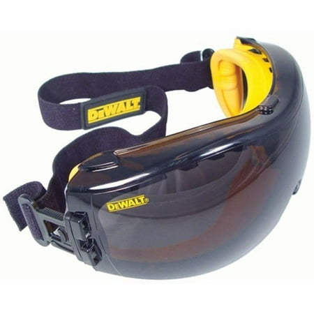 Shield Goggle Lens - DEWALT Concealer Safety Goggles Smoke Anti-Fog Lens DPG82-21