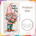 thumbnail image 2 of Watercolor Floral Happy Mother's Day Banner Pink Purple Tulip Themed Mother's Day Backdrop Elegant Mom Celebration Display for Mother's Day Celebration Family Gathering Mom's Brunch, 2 of 8