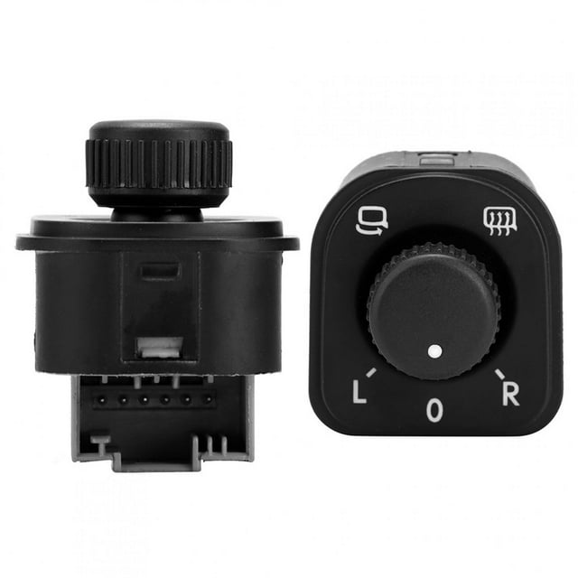 Interruptor de ajuste de espejo retrovisor 1K0959565J perilla de espejo retrovisor lateral de alta sensibilidad resistente al desgaste para automóviles ANGGREK Otros