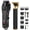 Black, variant on Men's Hair Clippers Kit with Corded & Cordless Operation, Adjustable Blade Barber Clippers and Rechargeable Beard Trimmer for Home Haircuts