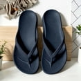 thumbnail image 2 of jiaxiM Brown Flip Flops Women Thong Sandals for Women Fashion Women's Slippers Non- Sandals with Arch Support for Woman Rubber Sole Orthofeet Shoes for Women, 2 of 7