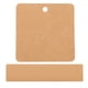 thumbnail image 1 of 100 tarjetas de papel Kraft para broches, expositores de broches cuadrados, tarjetas de papel en blanco para joyería, pendientes, collares y pulseras, 1 of 7