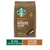 Starbucks Medium Roast Whole Bean Coffee â€” House Blend â€” 1 bag (12 oz.)