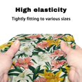 thumbnail image 7 of HELLHERO Reusable Seat & Backrest Covers & Rollator Walker Cover Stretchable Material Easy Install for Outdoor Park and Street Retro Lilies, 7 of 7