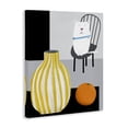 thumbnail image 2 of Stupell Industries Modern White Dog Sitting Vase Still Life Canvas Art, 16 x 20, by Carla Daly, 2 of 7