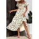 thumbnail image 4 of Vestido PRETTYGARDEN de cuello cuadrado con mangas abullonadas y fruncido, talla S, 4 of 8