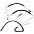 thumbnail image 2 of 3x Hydroboost Power Steering Hose Kit for Chevy Silverado 1500 2500 3500 HD GMC Sierra, Pump to Hydroboost & Gear Pressure/Return Hoses, OE 15113472, 26080632, 3402199, 15295853, 2 of 7