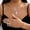 Gold+Multicolor, variant on PISONIC Women Gold-Tone Iridescent Crystal Jewelry Set, Teardrop Necklace Drop Earrings Bracelet 3 Pcs Set, Crystal Bridal Wedding Party Prom Statement Jewelry Gift