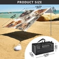 thumbnail image 4 of Portable Beach Tent Sun Shelter With Ground Pegs Water And Wind Resistant Sun Shade Canopy Angle Adjustable Dogs, 4 of 7