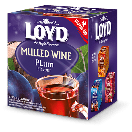 LOYD tea PLUM Mulled Wine Flavor 1 box/ 10 tea bags