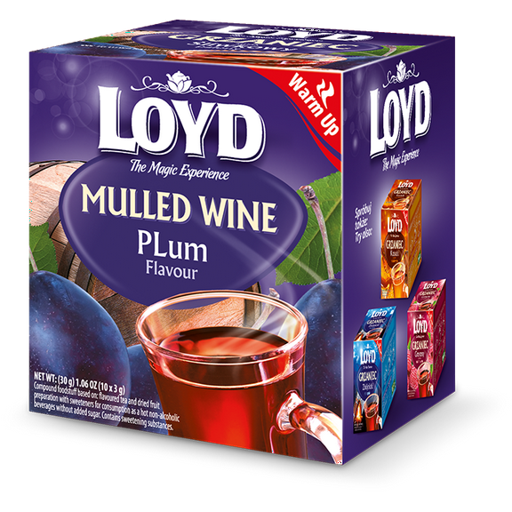LOYD tea PLUM Mulled Wine Flavor 1 box/ 10 tea bags