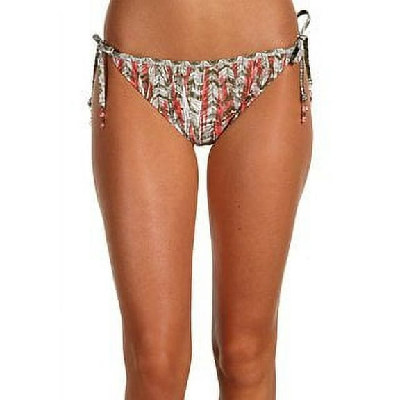 Ella Moss Women's Yuma Tie-Side Pant, Olive, Small