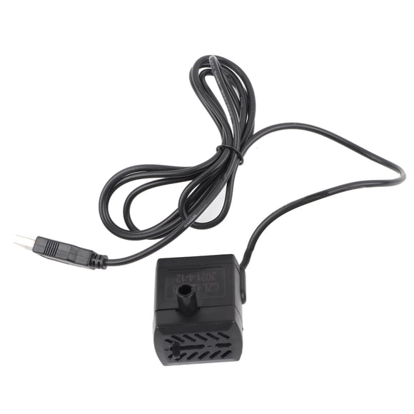 Cable de bomba de agua, hidroponía de 5 V, cable de bomba de fuente en miniatura para interiores, cable de bomba en V, materiales ecológicos