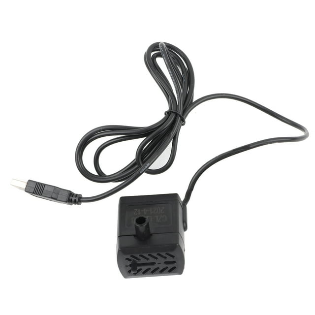Cable de bomba de agua, hidroponía de 5 V, cable de bomba de fuente en miniatura para interiores, cable de bomba en V, materiales ecológicos