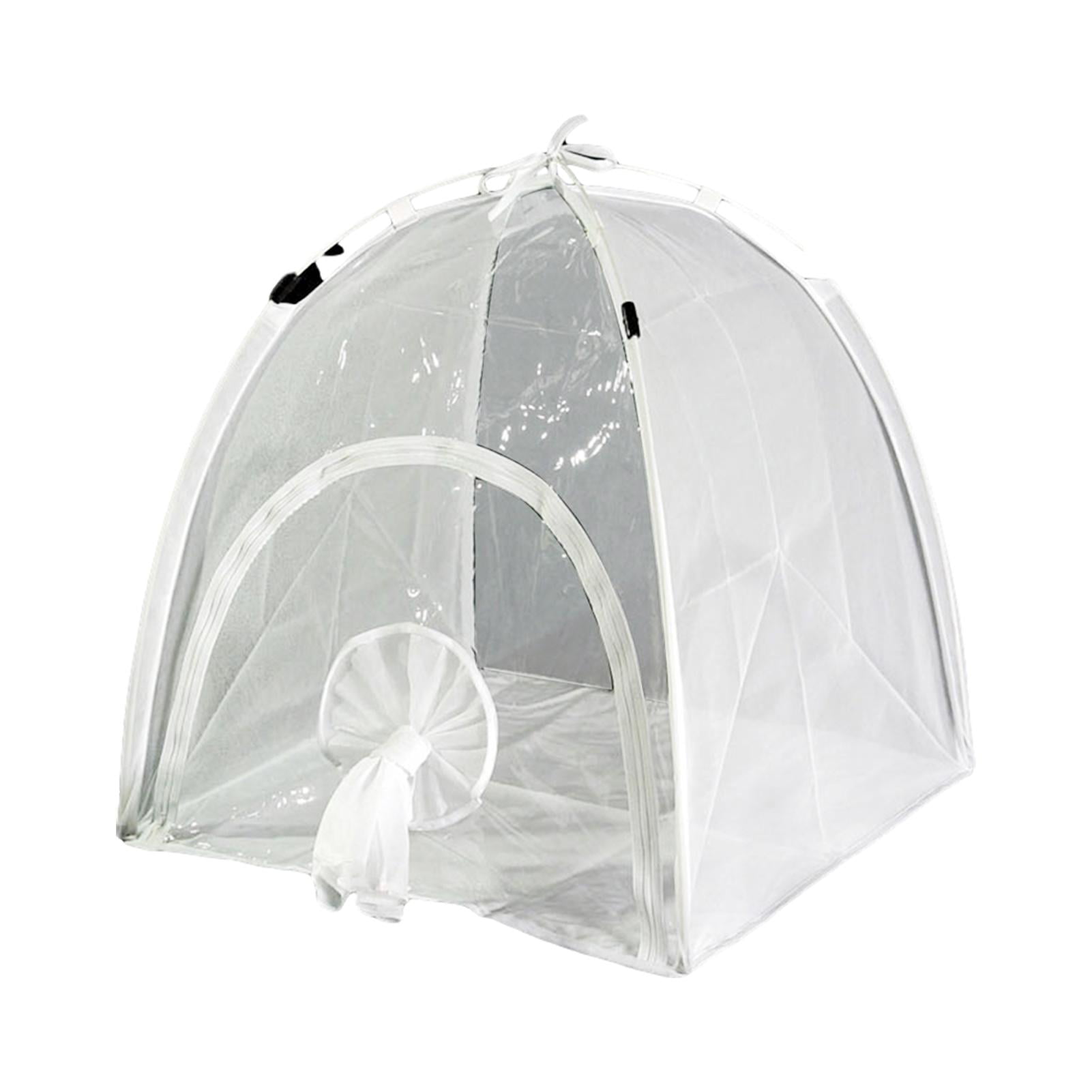 BIBIone 1 pack Plant Greenhouse Transparent Waterproof Cultivation Room Anti mosquito Box Butterfly Pet Cage grow tent,Mini Greenhouse Grow House