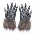 thumbnail image 2 of Guantes de para Halloween, disfraz de hombre , guantes de regalo, manos de , patas, guantes de garra para cosplay, juegos de Salvador Dali Guantes de lobo de Halloween, 2 of 9