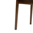 thumbnail image 5 of Christopher Knight Home Modern Upholstery Dining Side Chairs, Curved Back, Wood Frame, Walnut+Beige, Set of 2, 5 of 12