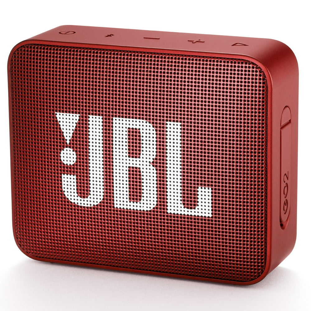 JBL GO 2 Bluetooth Portable Waterproof Speaker Red