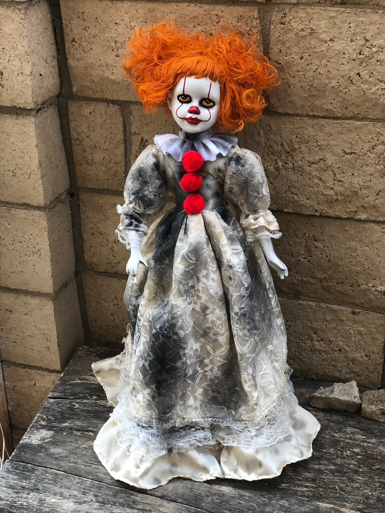 Haunted large porcaline doll