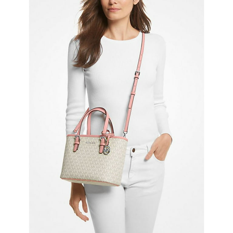 Michael kors xs carry all jet set travel womens tote hotsell