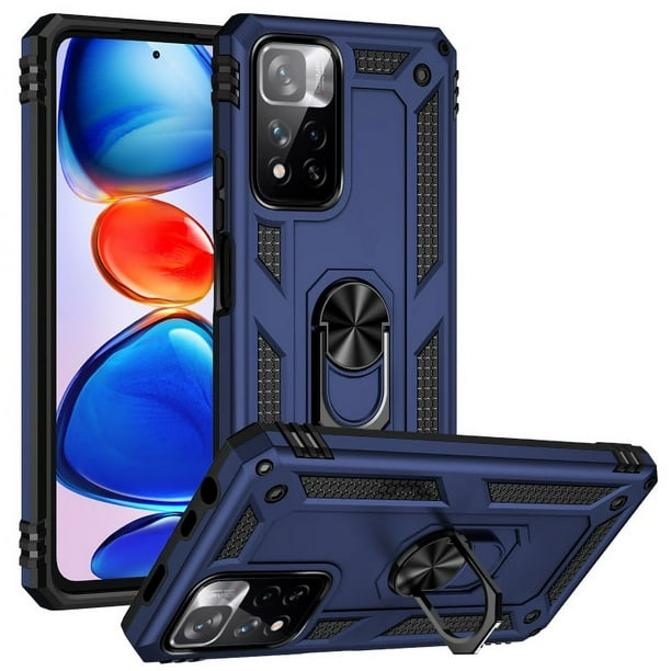 Funda de teléfono para Xiaomi Redmi Note 12 Pro 4G de Uso Rudo Shockproof + Cristal 9D