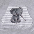 thumbnail image 6 of Baby Boys Girl Elephant Hooded Top Pullover + Long Pants Newborn Outfits Set Clothes Fit For 0-18M, 6 of 8