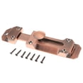 thumbnail image 5 of Pestillo de puerta corrediza de aleación de zinc con cerradura de bola y pestillo protector Cobre rojo 5 pulgadas, 5 of 5