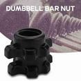 thumbnail image 2 of 8Pcs Dumbbell Bar Nut Anti-Slip Collars Screw Clamps for Dumbell Weight Lifting Fitness Equipments Accessories, 2 of 10