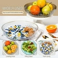 thumbnail image 2 of HBBKVI 10" Dinner Plates, Round Plastic Plates for Cake Salad Fruit, Gray, 2 of 8