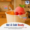 thumbnail image 4 of MT Products Paper Soup Cups - 8 oz. Hot Food or Cold Ice Cream Cups - Pack of 250, 4 of 7