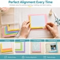 Card Alignment Guide Rongyun Card Making Alignment Guides & Layering Spacing Tool with ...